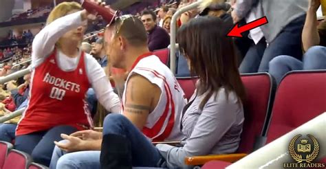 Guy Slapped By His Girlfriend On Kiss Cam Got Rescued By Hot Babe Next