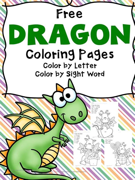 This is free so there is nothing to worry about. Free Printable Dragon Coloring Pages for Preschool-1st