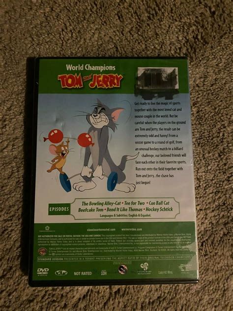 Tom And Jerry World Champions Dvd New 883929238873 Ebay