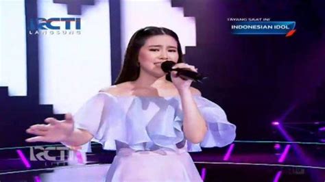 Momen Haru Melisa Di Panggung Indonesian Idol Menangis Saat Video Call
