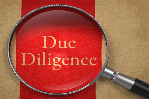 The Different Phases Of Due Diligence The Institute Of Energy Management