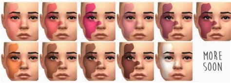My Sims 4 Blog Face Birthmark By Simsinmypocket