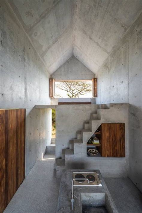Beautiful Tiny Concrete House With A Minimalist Architecture