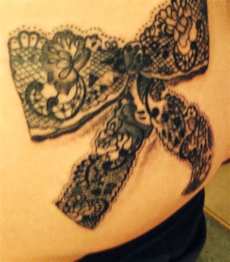 My New Lace Bow Lace Bows Lace Tattoos