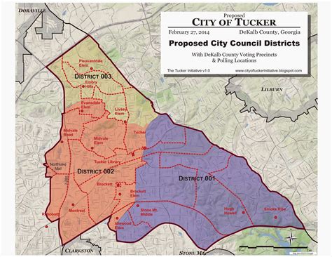 The City Of Tucker Initiative The Proposed New City Of Tucker Georgia