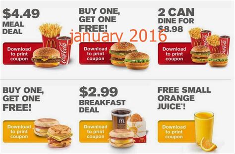 Just scan on the app to redeem. Printable Coupons: Mcdonalds Coupons