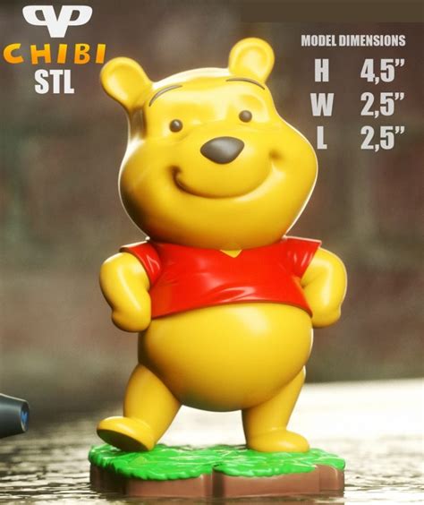 Desire Fx 3d Models Winnie The Pooh Chibi
