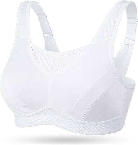 Wingslove Womens Sports Bra Full Coverage High Impact Wirefree Workout
