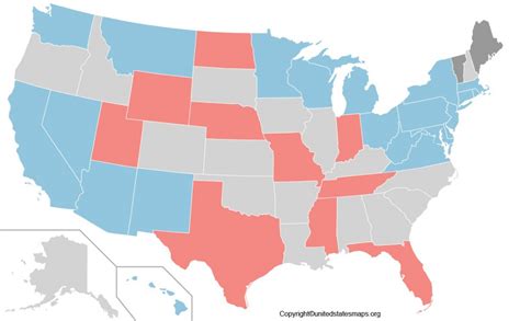 Usa Senator Map United States Maps