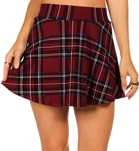 Red Mad For Plaid Skater Skirt Skirts Clothes Skater Skirt