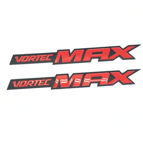 Fits Pairs Silverado Vortec Max High Output Emblems Badges Decals