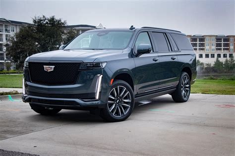 Cadillac Escalade Esv Review Trims Specs Price New Interior Features Exterior Design