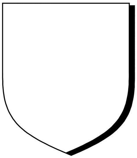 Shield Coloring Page - ClipArt Best