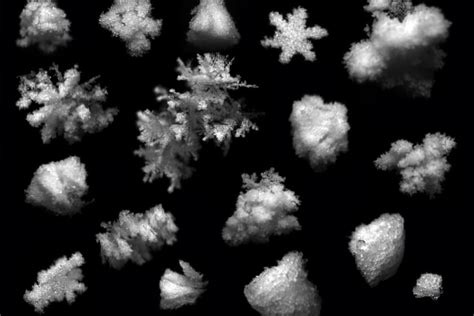 High Speed Camera System Catches Close Ups Of Snowflakes In Mid Air