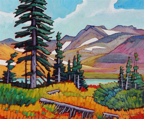 Nicholas Bott Canadian Artist Canadian Art Landscape Paintings Easy