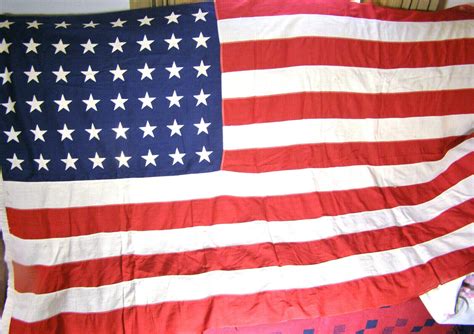 1912 1959 United States 48 Star American Flag 44 X 68 Ebay