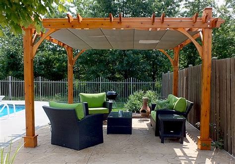 Create a cozy atmosphere by. Different Ways of Getting an Inexpensive Pergola Canopy ...