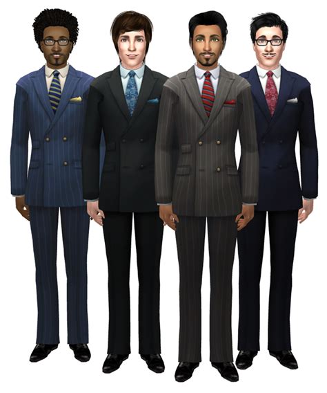 Mdpthatsme This Is For The Sims 2 4t2 Am Business Suit High