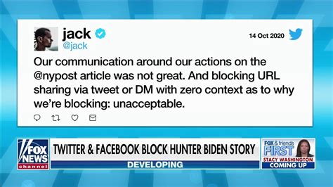 twitter s double standard emerges after ny post hunter biden story blocked other media get pass