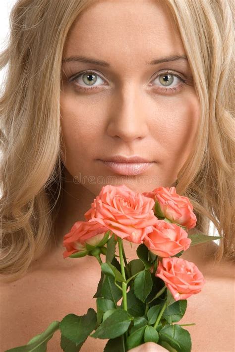 Beautiful Blond Woman Stock Image Image Of Adult Female 4867393