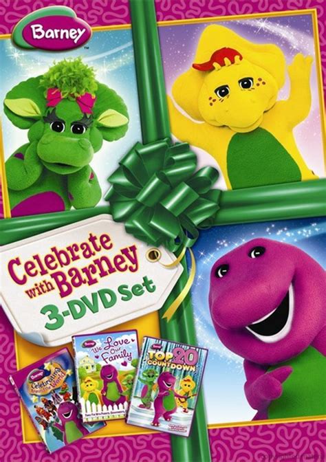 Barney Celebrate With Barney 3 Pack Dvd Dvd Empire