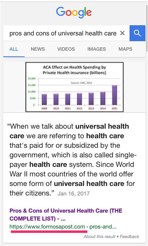 Universal Healthcare On Twitter What Are The Pros And Cons Of