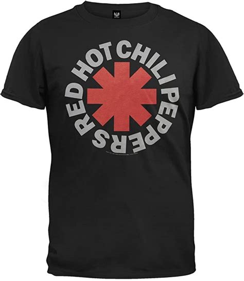 Red Hot Chili Peppers Mens Asterisk T Shirt Clothing