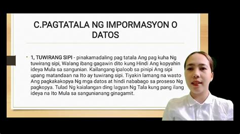 Rebyu Sa Mga Batayang Kasanayan Sa Pananaliksik Youtube