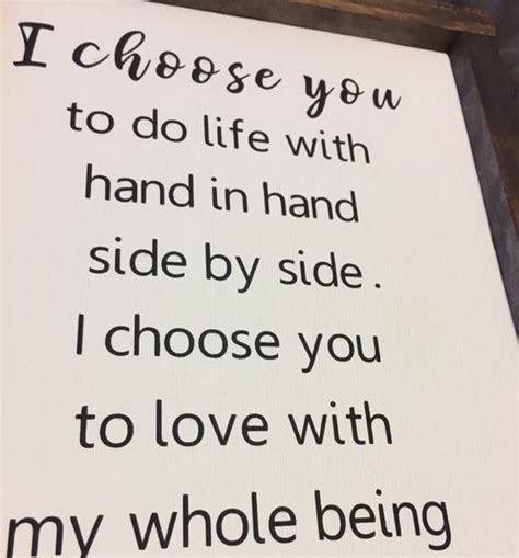 i d choose you sign wedding t anniversary t valentines day t rustic wood sign