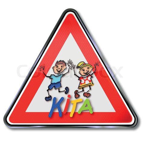 Kindergarten, button, icon | Stock Vector | Colourbox