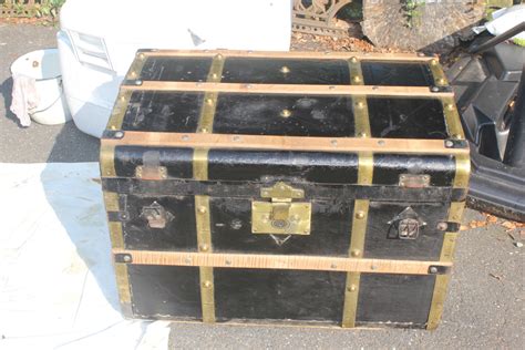 Another Brass Bound Civil War Era Trunk Very Cool Collectors Weekly