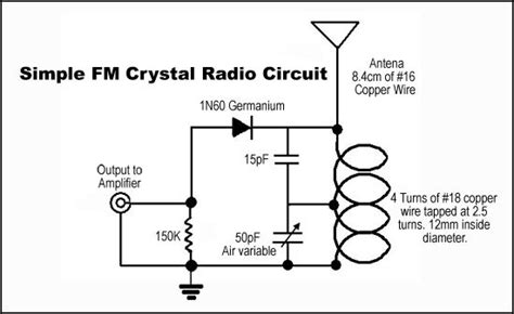 Fm Crystal Radio Circuit Artofit