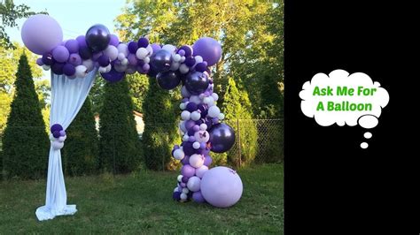 Sending funny birthday wishes to your dear ones is one of the most effective ways to bring a smile to their faces on their birthdays. Purple Balloon Garland With 3D Butterflies - Balloon ...