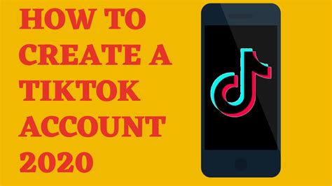 How To Create A New Tik Tok Account In 2020 Sign Up Tiktok Youtube