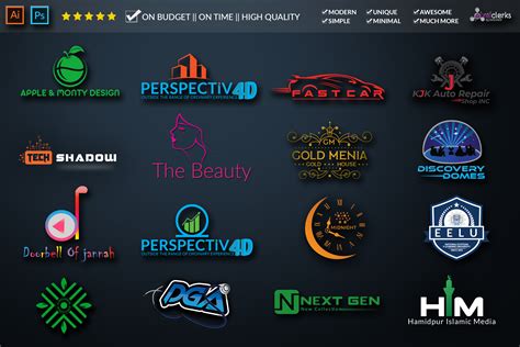 Logo Design For Any Kind Of Websites Brand Company Professional