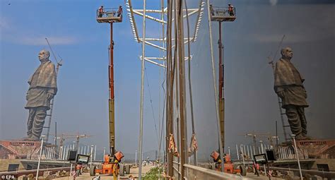 India Prepares To Unveil The Tallest Statue In The World Twice The