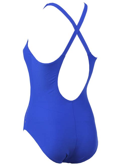 Aqua Sphere Gina Womens Swimming Costume Navy Blue