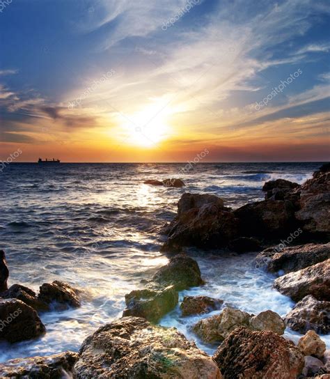 Seascape Sunset — Stock Photo © Zatvor 4290127