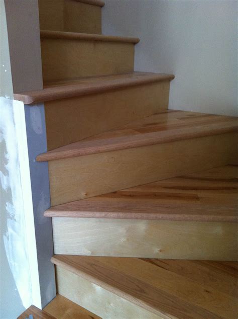 Finishing Of A Corner Staircase Palmer Contracting