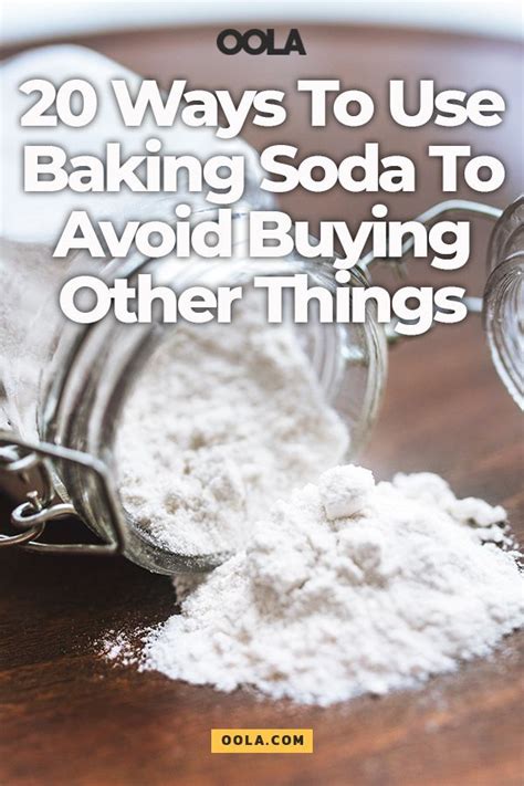 20 Ways To Use Baking Soda That Have Nothing To Do With Baking Baking