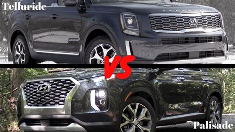 Hyundai palisade vs kia telluride rear. Kia Telluride vs. Hyundai Palisade | 10 DIFFERENCES! - YouTube