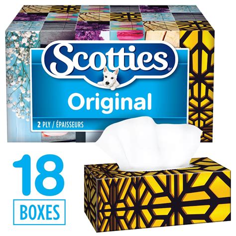 Scotties Regular 2 Ply Facial Tissue Walmart Canada