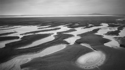 1084489 Landscape White Black Monochrome Sea Rock Shore Sand