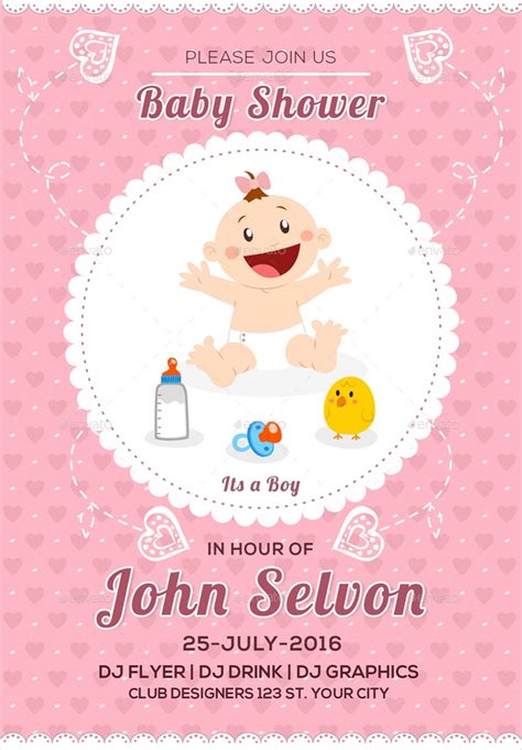 Share the joy with customizable baby shower invitations. FREE 24+ Cool Printable Invitation Designs in MS Word | AI | PSD | Vector EPS | Pages | Publisher