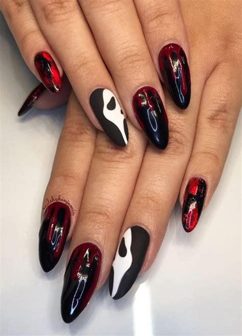 27 Creepy Halloween Nails Design Ideas For The Scary Halloween Day