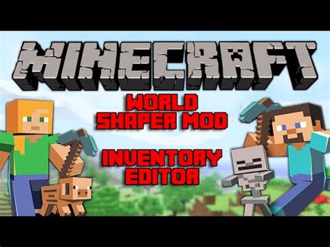 Download and install mods from talented developers. Minecraft: PE - Install Worldshaper Mod Tutorial ...