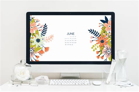 Free June Wallpaper Designer Blogs