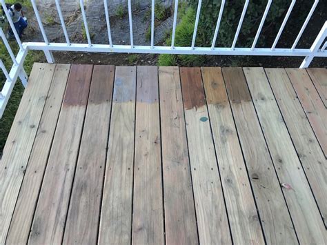 Giving New Life To Our Old Wood Deck Get The Look Emily Henderson