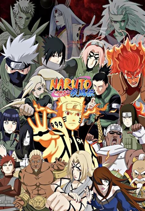 Naruto War Arc Poster Featuring The Best Characters From War 😍 Naruto