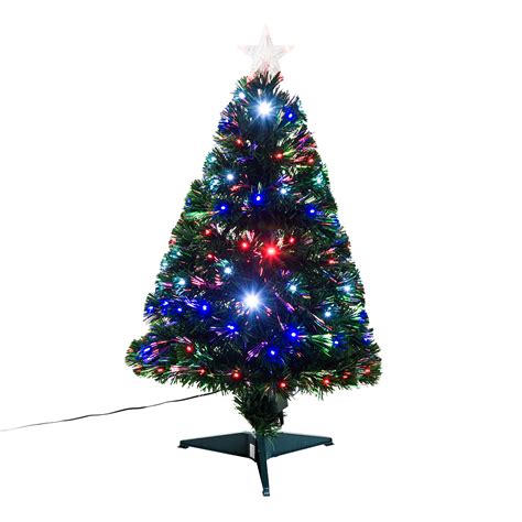 Homcom 34567ft Tall Artificial Tree Multi Colored